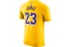 Nike Nba Los Angeles Lakers Lebron James T-Shirt Ανδρικό (CV8528 730)