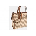 Guess Silvana Τσάντα Shopper (CV866522 COGNAC)