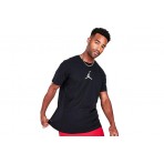 Jordan Jumpman Ανδρικό Κοντομάνικο T-Shirt Μαύρο