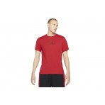 Jordan Jumpman Ανδρικό Κοντομάνικο T-Shirt Κόκκινο