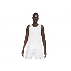 Nike Dri-FIT Rise 365 Ανδρική Αμάνικη Μπλούζα Λευκή
