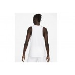 Nike Dri-FIT Rise 365 Ανδρική Αμάνικη Μπλούζα Λευκή