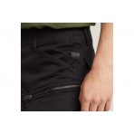 G-Star Rovic Zip Relaxed Cargo Ανδρική Βερμούδα Μαύρη