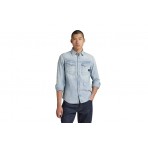 G-Star Slim Denim Ανδρικό Μακρυμάνικο Τζιν Πουκάμισο