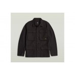 G-Star Ανδρικό Overshirt Jacket Μαύρο