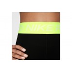 Nike Pro Dri-Fit Παιδικό Μακρύ Κολάν Μαύρο, Κίτρινο Φλούο