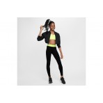 Nike Pro Dri-Fit Παιδικό Μακρύ Κολάν Μαύρο, Κίτρινο Φλούο