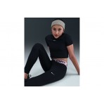 Nike Pro Dri-Fit Παιδικό Μακρύ Κολάν Μαύρο, Ροζ