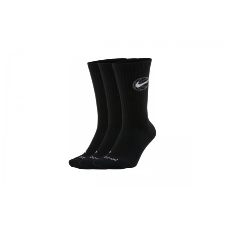Nike Everyday Ψηλές Κάλτσες 3 Ζευγάρια 