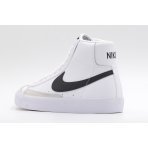Nike Blazer Mid 77 Παιδικά Sneakers Λευκά, Μαύρα