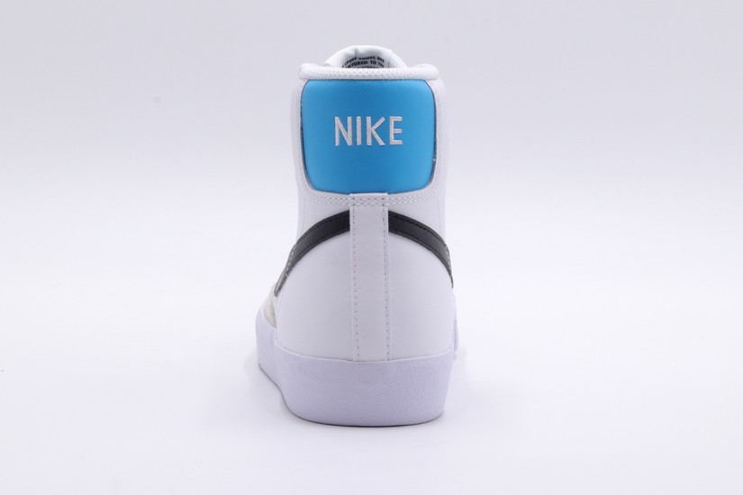Nike Blazer Mid 77 Παιδικά Sneakers Λευκά, Μαύρα, Γαλάζια