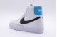 Nike Blazer Mid 77 Παιδικά Sneakers Λευκά, Μαύρα, Γαλάζια
