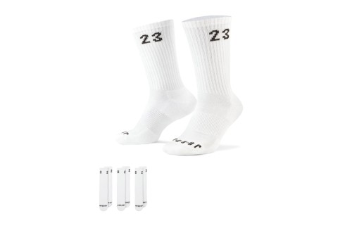 Jordan Essentials Κάλτσες Ψηλές 3 Ζευγάρια (DA5718 100)