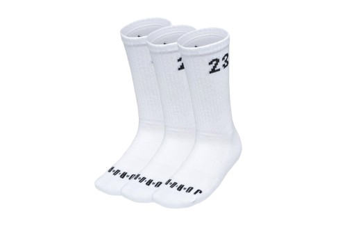 Jordan Essentials Κάλτσες Ψηλές 3 Ζευγάρια (DA5718 100)
