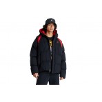 Jordan Essentials Ανδρικό Puffer Μπουφάν Μαύρο, Κόκκινο