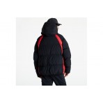 Jordan Essentials Ανδρικό Puffer Μπουφάν Μαύρο, Κόκκινο