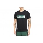 Jordan Paris Saint-Germain Ανδρικό Κοντομάνικο T-Shirt Μαύρο