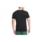 Jordan Paris Saint-Germain Ανδρικό Κοντομάνικο T-Shirt Μαύρο