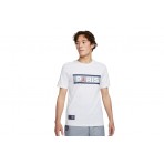 Jordan Paris Saint-Germain Ανδρικό Κοντομάνικο T-Shirt Λευκό
