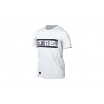 Jordan Paris Saint-Germain Ανδρικό Κοντομάνικο T-Shirt Λευκό