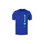 Nike Dri-FIT Εθνική Ελλάδος Ανδρικό Κοντομάνικο T-Shirt Μπλε