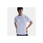 Nike Sportswear Swoosh Ανδρικό Κοντομάνικο T-Shirt Λιλά