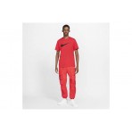 Nike Ανδρικό Κοντομάνικο T-Shirt Κόκκινο (DC5094 657)