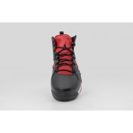 Jordan Flight Club 91 Ανδρικά Sneakers Μαύρα, Κόκκινα, Λευκά