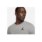 Jordan Jumpman Ανδρικό Κοντομάνικο T-Shirt Γκρι (DC7485 091)