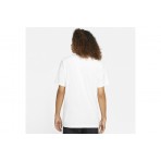 Jordan Jumpman Ανδρικό Κοντομάνικο T-Shirt Λευκό (DC7485 100)