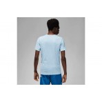 Jordan Jumpman Ανδρικό Κοντομάνικο T-Shirt Γαλάζιο