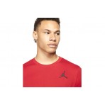 Jordan Jumpman Ανδρικό Κοντομάνικο T-Shirt Κόκκινο