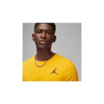 Jordan Jumpman Ανδρικό Κοντομάνικο T-Shirt Κίτρινο (DC7485 705)