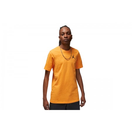 Jordan Jumpman Ανδρικό Κοντομάνικο T-Shirt Κροκί (DC7485 717)