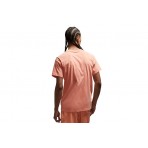 Jordan Jumpman Ανδρικό Κοντομάνικο T-Shirt Πορτοκαλί
