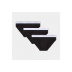 Dsquared2 Basic Cotton Stretch Εσώρουχο Σλιπ 3-Τεμάχια (DCX300060 00113)