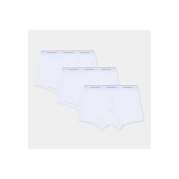 Dsquared2 Basic Εσώρουχο Boxer 3-Τεμάχια (DCX310060 98414)