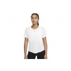 Nike Dri-Fit One Γυναικείο Κοντομάνικο T-Shirt Λευκό (DD0638 100)