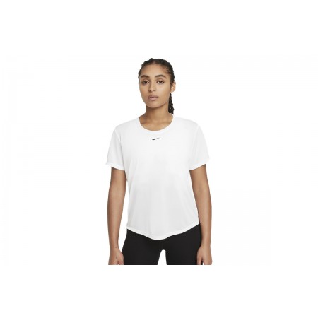 Nike Dri-Fit One Γυναικείο Κοντομάνικο T-Shirt Λευκό (DD0638 100)