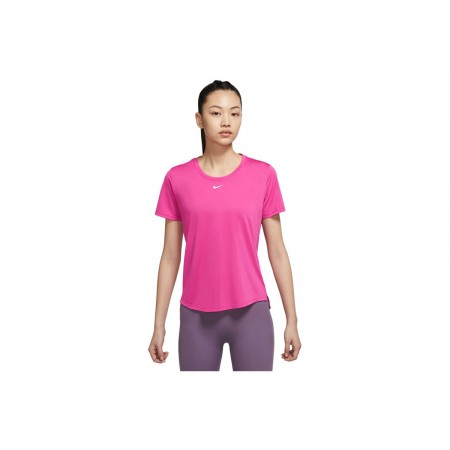 Nike Dri-Fit One Γυναικείο Κοντομάνικο T-Shirt Φούξια