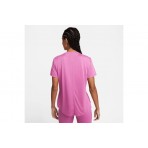 Nike Dri-Fit One Γυναικείο Κοντομάνικο T-Shirt Ροζ (DD0638 665)
