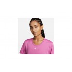 Nike Dri-Fit One Γυναικείο Κοντομάνικο T-Shirt Ροζ (DD0638 665)