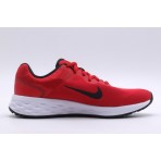 Δες τα κόκκινα, μαύρα και λευκά Nike Revolution 6 παιδικά Sneakers. Κάνε τη διαφορά με αυτά τα παπούτσια για να έχεις μια ξεχωριστή εμπειρία τρεξίματος.