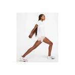 Nike Dri-Fit Race Γυναικείο Κοντομάνικο T-Shirt Λευκό