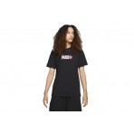 Jordan Paris City Ανδρικό Κοντομάνικο T-Shirt Μαύρο
