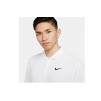 Nike Court Dri-FIT Ανδρικό Κοντομάνικο Polo T-Shirt Λευκό