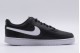 Nike Court Vision Low Next Nature Ανδρικά Sneakers Μαύρα, Λευκά