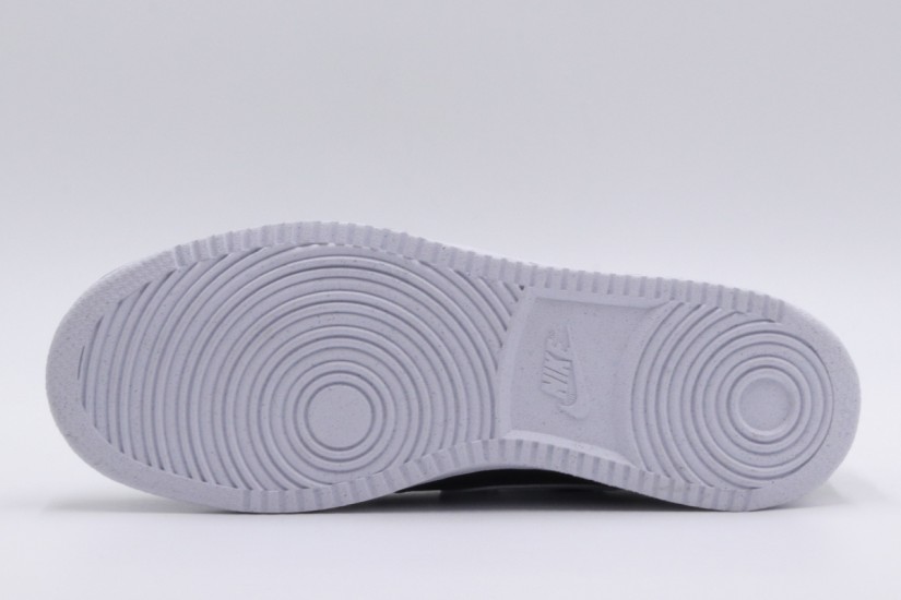 Nike Court Vision Low Next Nature Ανδρικά Sneakers Μαύρα, Λευκά