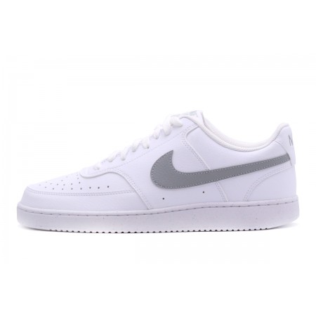 Nike Court Vision Low Next Nature Ανδρικά Sneakers Λευκά, Γκρι