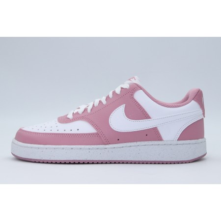 Nike Court Vision Low Next Nature Sneakers Ροζ, Λευκά